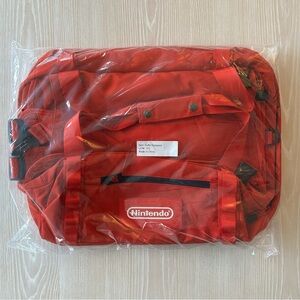 Nintendo Red Duffel Backpack
